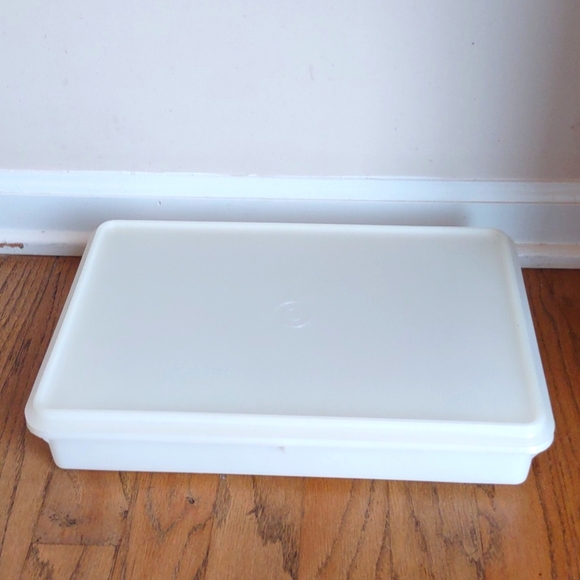 Tupperware | Kitchen | Vintage Tupperware Rectangle Clear Container ...